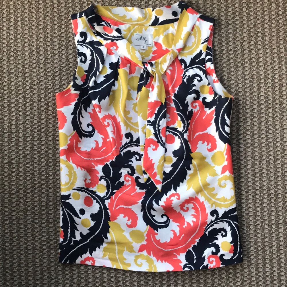 Milly sleeveless blouse